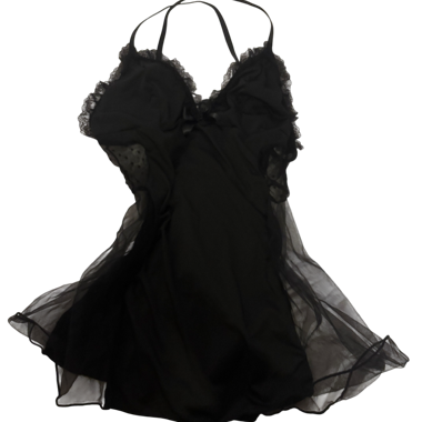 lingerie robe de nuit sombre coquette