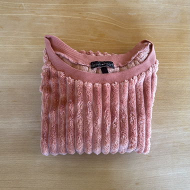 Pull rose tout doux 
