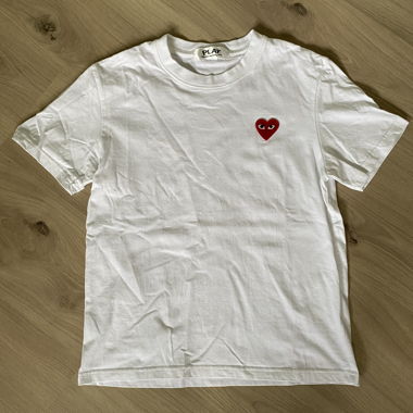 T-shirt bianca Comme des Garcons 