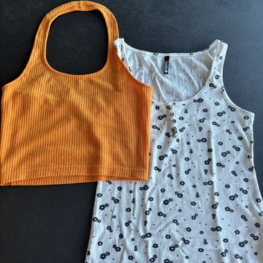 Lot de 2 hauts taille S