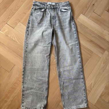 Graue Baggy Jeans