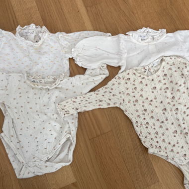 Lot de Body 1-3 mois et 3 -6 mois Zara 