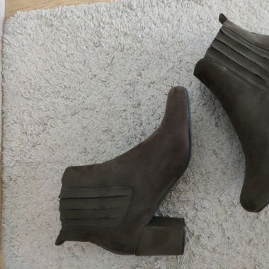 Bottines kaki