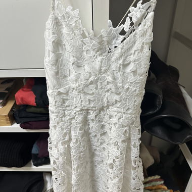 Weisses Spitzenkleid von Vila