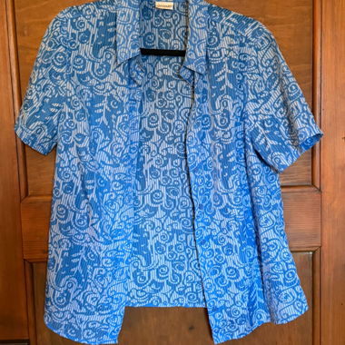Chemise à motif oversize summer 