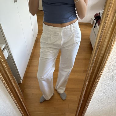 White Pants / Fabric Pants