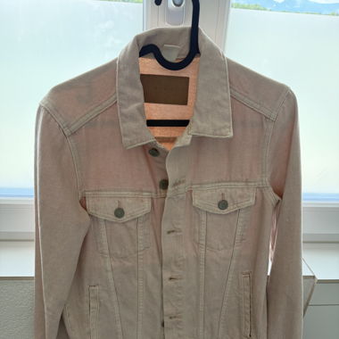 Rosa Jeansjacke 