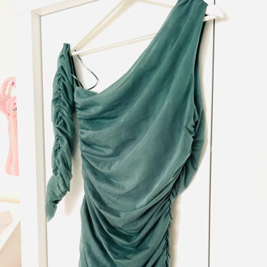 Pale Emerald dress from Zara