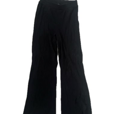 Pantaloni neri plissettati