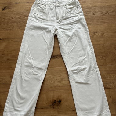 White NA-KD Pants Gr. 38