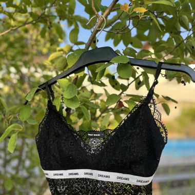 Lace Top with Neckline