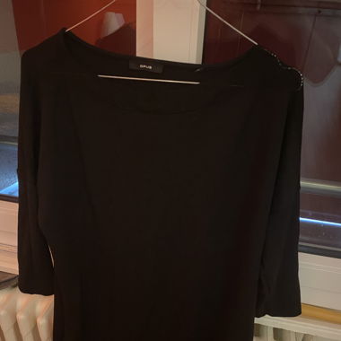Robe noire d’hiver