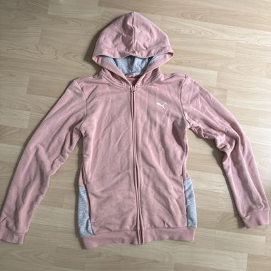 Veste à capuche rose Puma