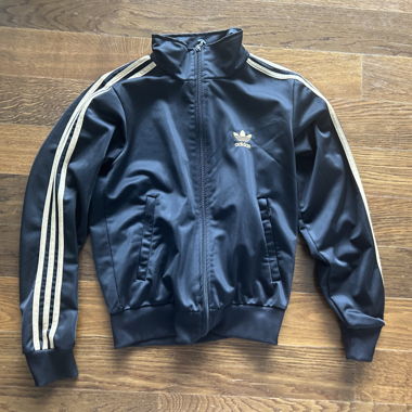 Adidas Jacke schwarz/gold