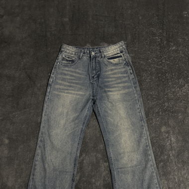 Flared Jeans - Blau