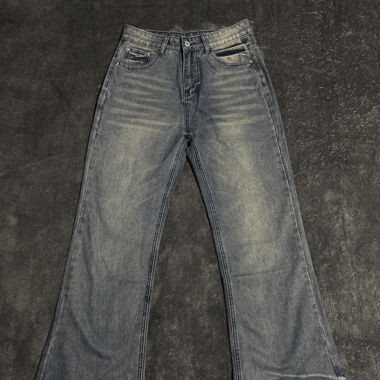 Jeans a zampa - Blu