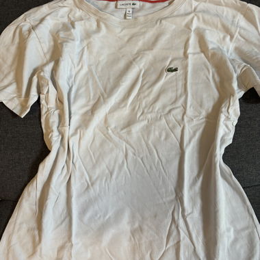 T-shirt Lacoste bianca