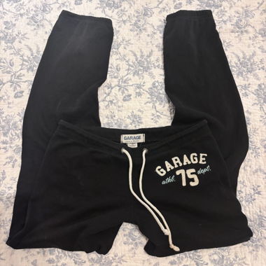 Pantalons de survetement garage taille basse Y2K