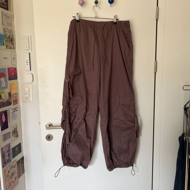 Lilac Cargo Pants from ZARA