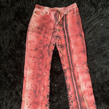 Just Cavalli snake jeans