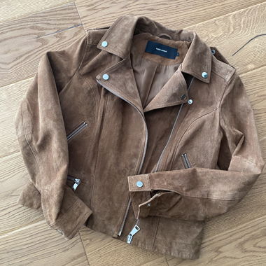 Giacca in pelle scamosciata Vero Moda