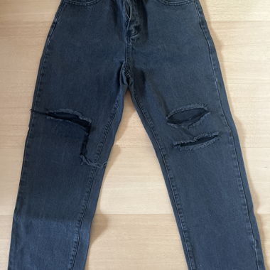 Jeans troué noir