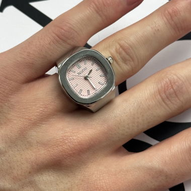Mini orologio ad anello