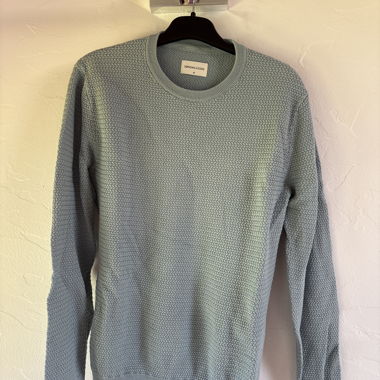 Maglione in maglia blu