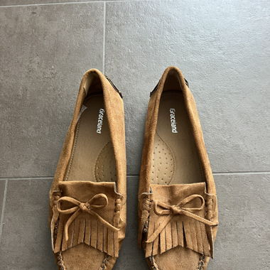 NEU: Braune Mocassins / Loafer, Grösse 38