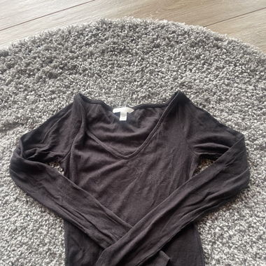 T-shirt longues manches noir
