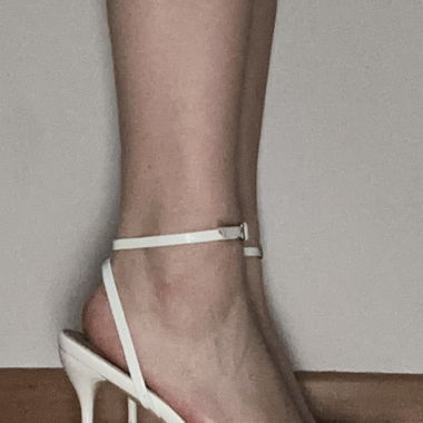 Weisse High Heels