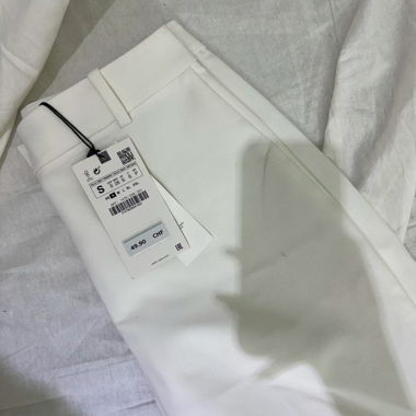 ZARA - white pants (s) 