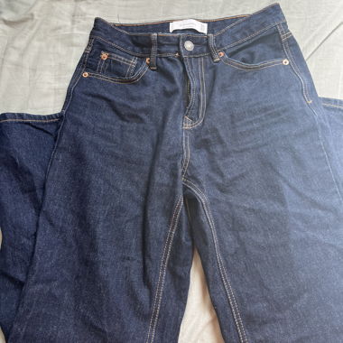Stradivarius D92 Dark Blue Jeans
