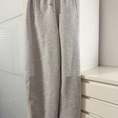Pantalon de jogging Bershka Barrel Gris
