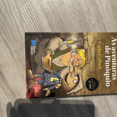 Portugues book: Pinocchio