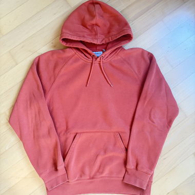 Sweat à capuche Carhartt couleur rouille, taille S
