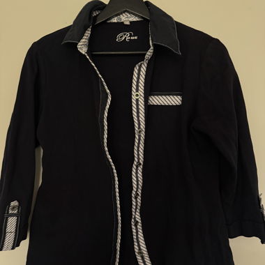 Blusa da donna Rabe nera taglia 38