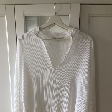Blouse blanche Zara fluide