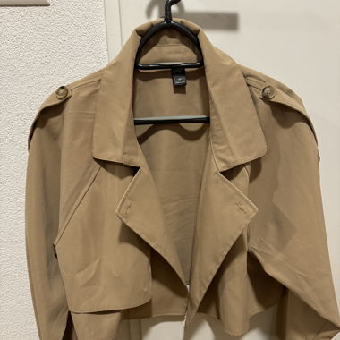 Trenchcoat cropped