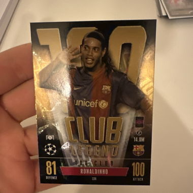 Ronaldinho Match Attack Card
