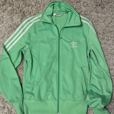 Adidas Jacke neongrün