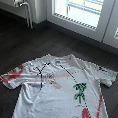 Tshirt Weiss mit Print