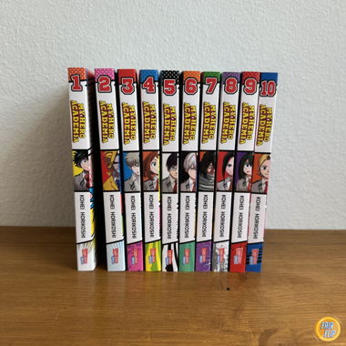 Manga My Hero Academia di Kohei Horikoshi (1-10)
