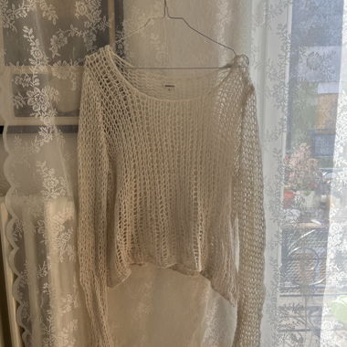 Maglione in maglia traforata “Manoush”