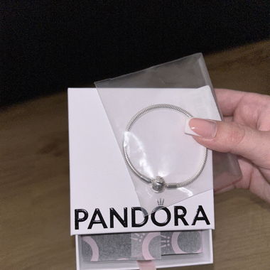 Pandora Armband mit Kugelverschluss glatt