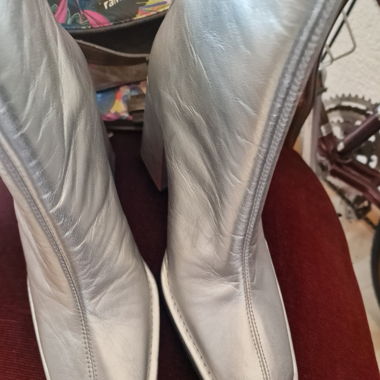 Bronx stiefeletten Silber 
