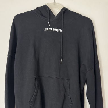Palm Angels Hoodie – Schwarz – Größe M