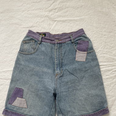 patchwork jorts
