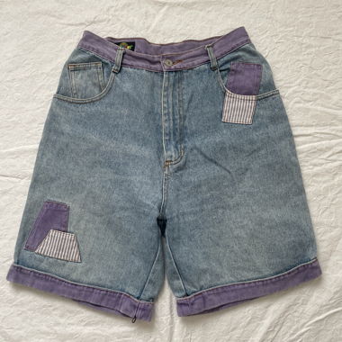 patchwork jorts