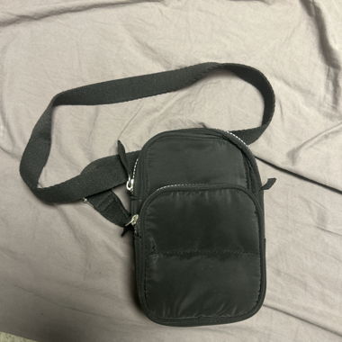 Borsa a tracolla piccola nera